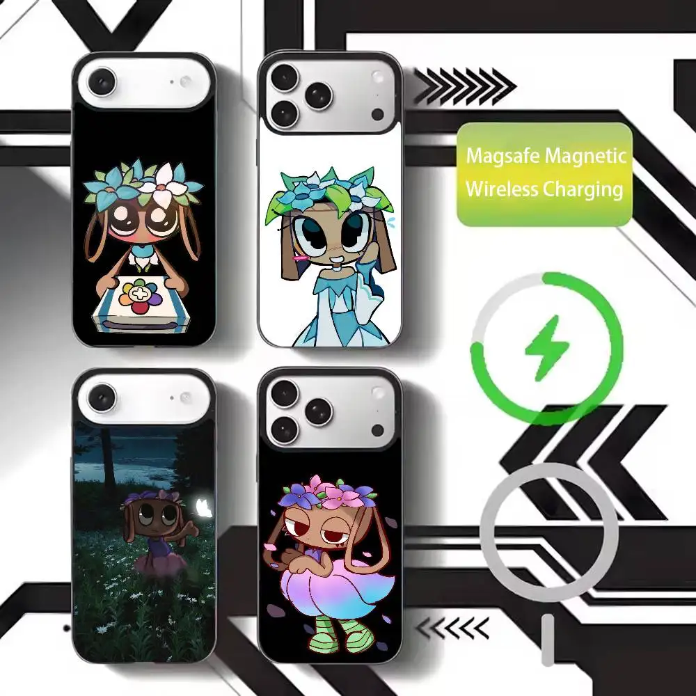 

B-Bassie Phone Case For iPhone17,16,15,14,13,12,11 Plus,Pro Max Magnetic For Magsafe Wireless Charging