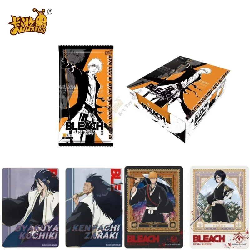 

KAYOU Genuine BLEACH Cards Boundary Thousand Years of Blood War Guardian Fate Poem Anime Game Death Collection Card Original Box