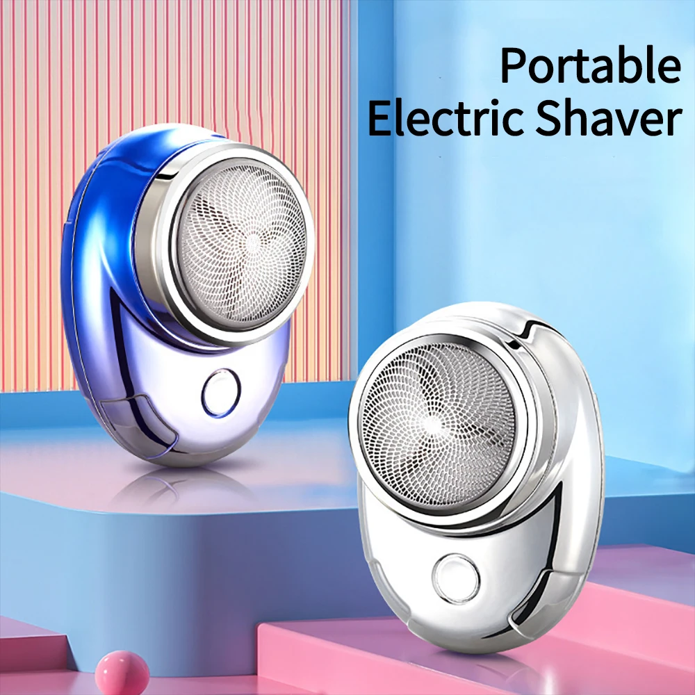 Portable Men's Shaver USB Charging Mini Shaver Washable Shaver Facial Hair Repair Tools Personal Care Tools