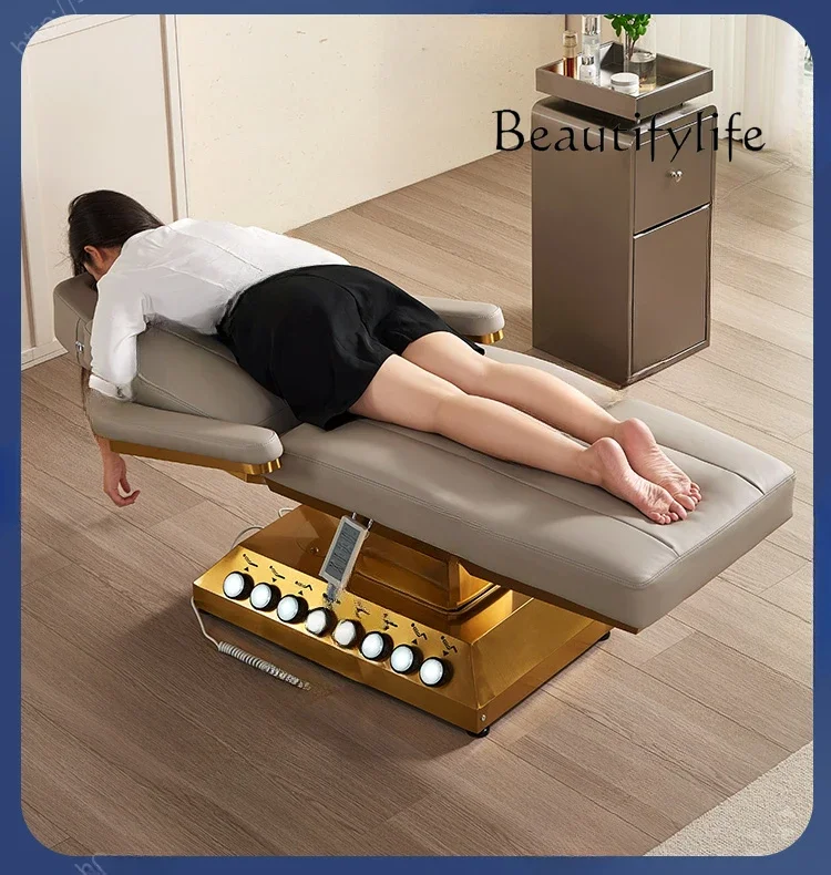 Electric for Beauty Use Bed Multifunctional Adjustable Massage Couch