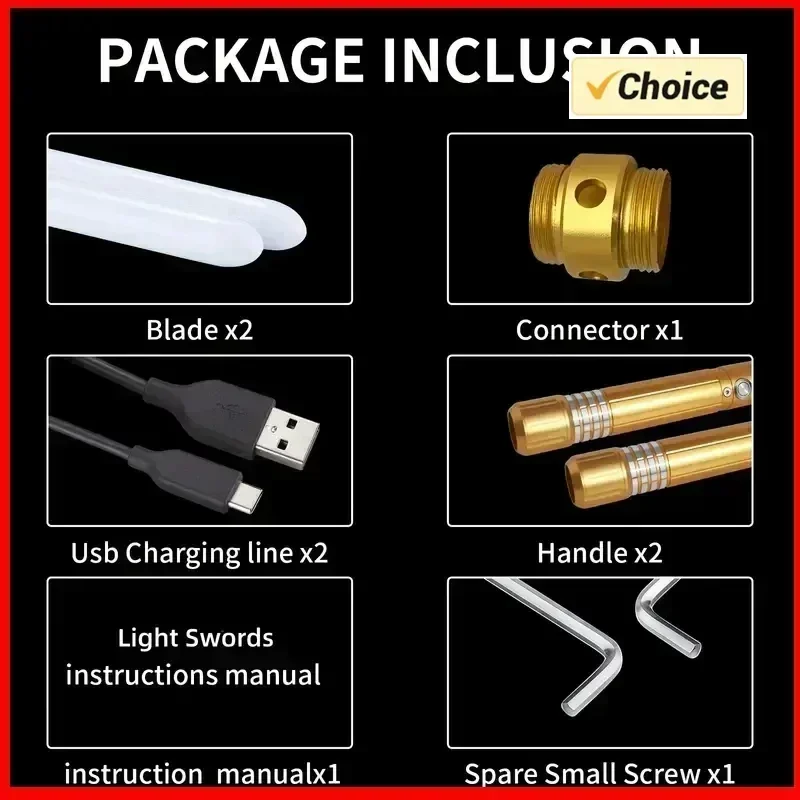 NR-Upgraded Version Gravity Sensing Lightsaber 2 in 1 7-color Metal Laser Sword Rechargeable Toy Party Glow Swords