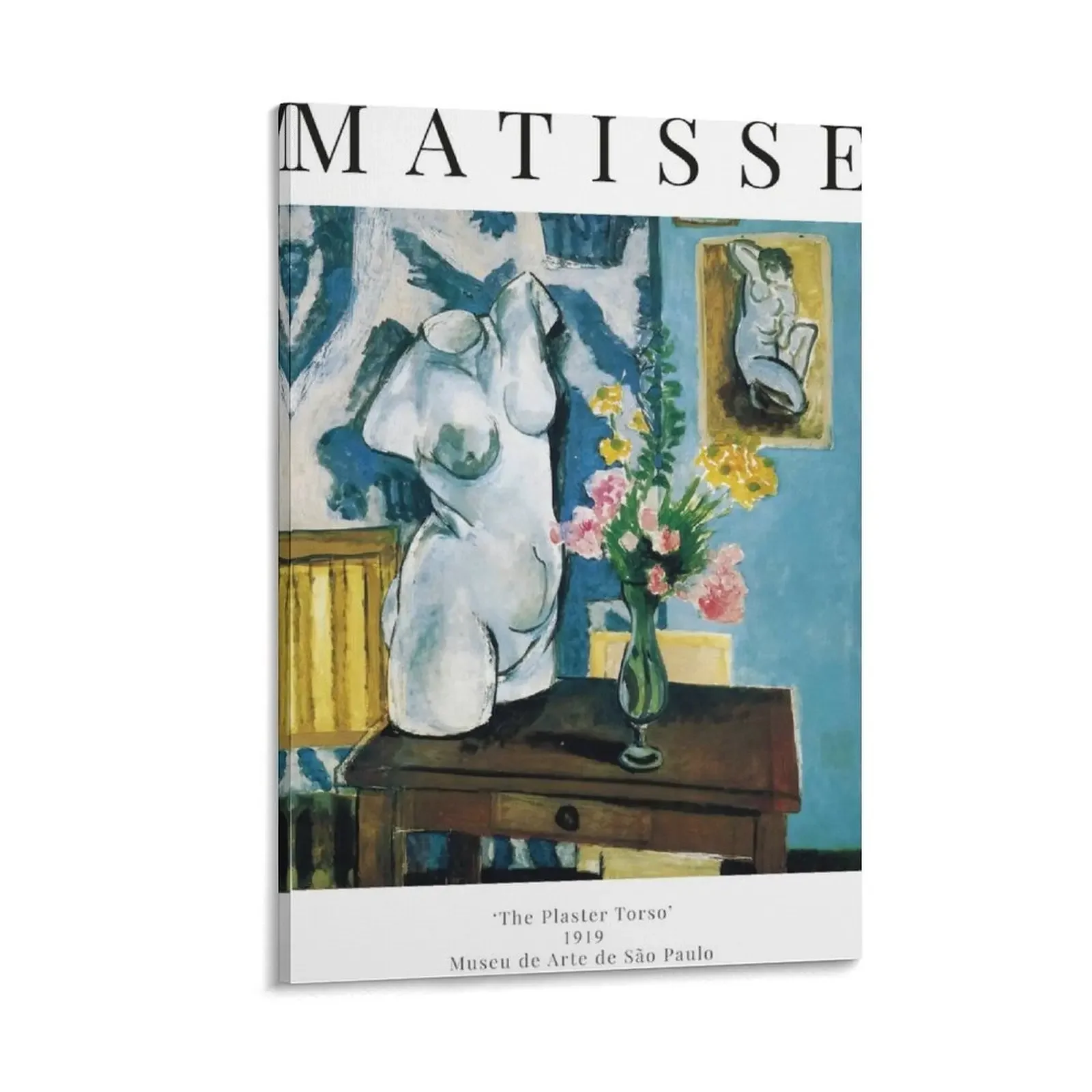 

Henri Matisse - The Plaster Torso - Exhibition Poster Canvas Painting painting anime room decor bedroom decor Decoration wall