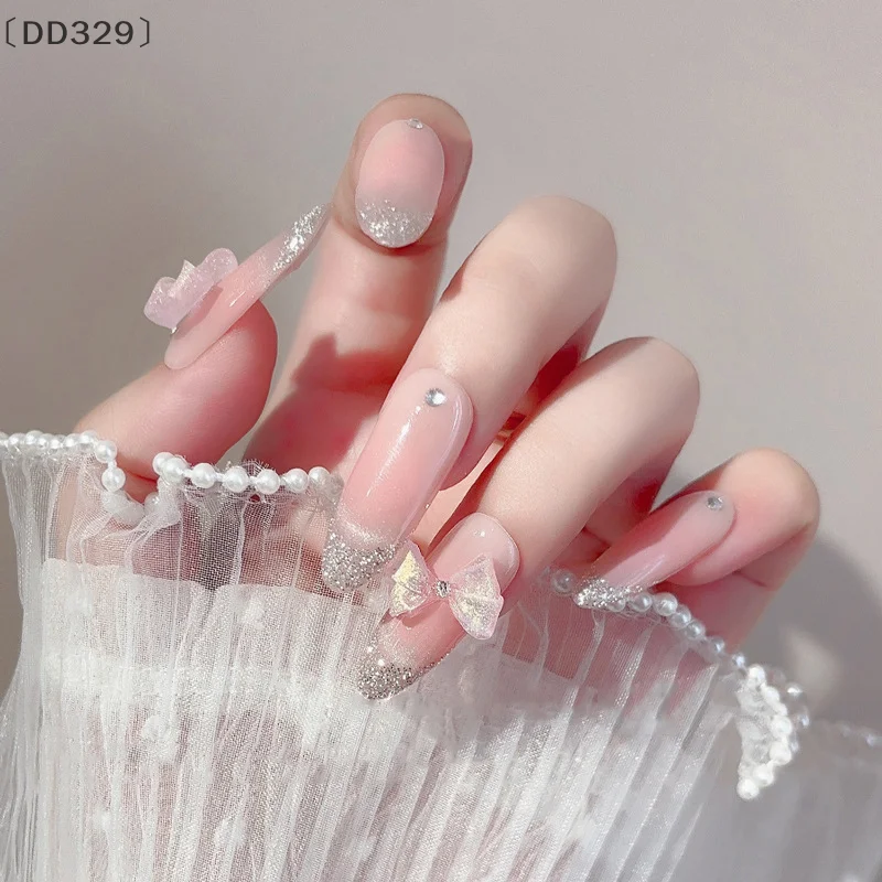 itariaDD329 soi30 stuks zacht gesneden glitter boog nail art charms schattig hars nagels decoratie benodigdheden sieraden accessoires diy