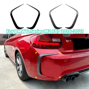Bmw 2 serisi için m2 f87 2016 2017 2018 2019 2020 2021 amortisör arka araba, splitter, çatı yan havalandırma, hava bıçağı-rüzgar araba gövde kitleri Difüzörün ilk 10 satışı, m2-no. 4