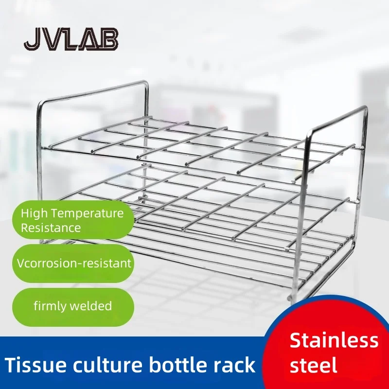 ​ الفولاذ المقاوم للصدأ ثقافة الأنسجة حامل أرفف الزجاجات مختبر 20/50 ثقوب ثقافة الطرد المركزي جمع أنابيب الألوان العالمي