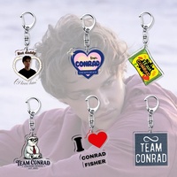 Team Conrad Forever TSITP Acrylic Keychain The Summer I Turned Pretty Bag Charm Pendant Bonrad Girl Gift Souvenir Lovely Couple