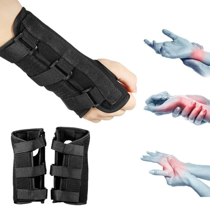 1PCS Wrist Brace for Carpal Tunnel Relief Night Support Pads Brace Sprain Forearm Splint Strap Protector