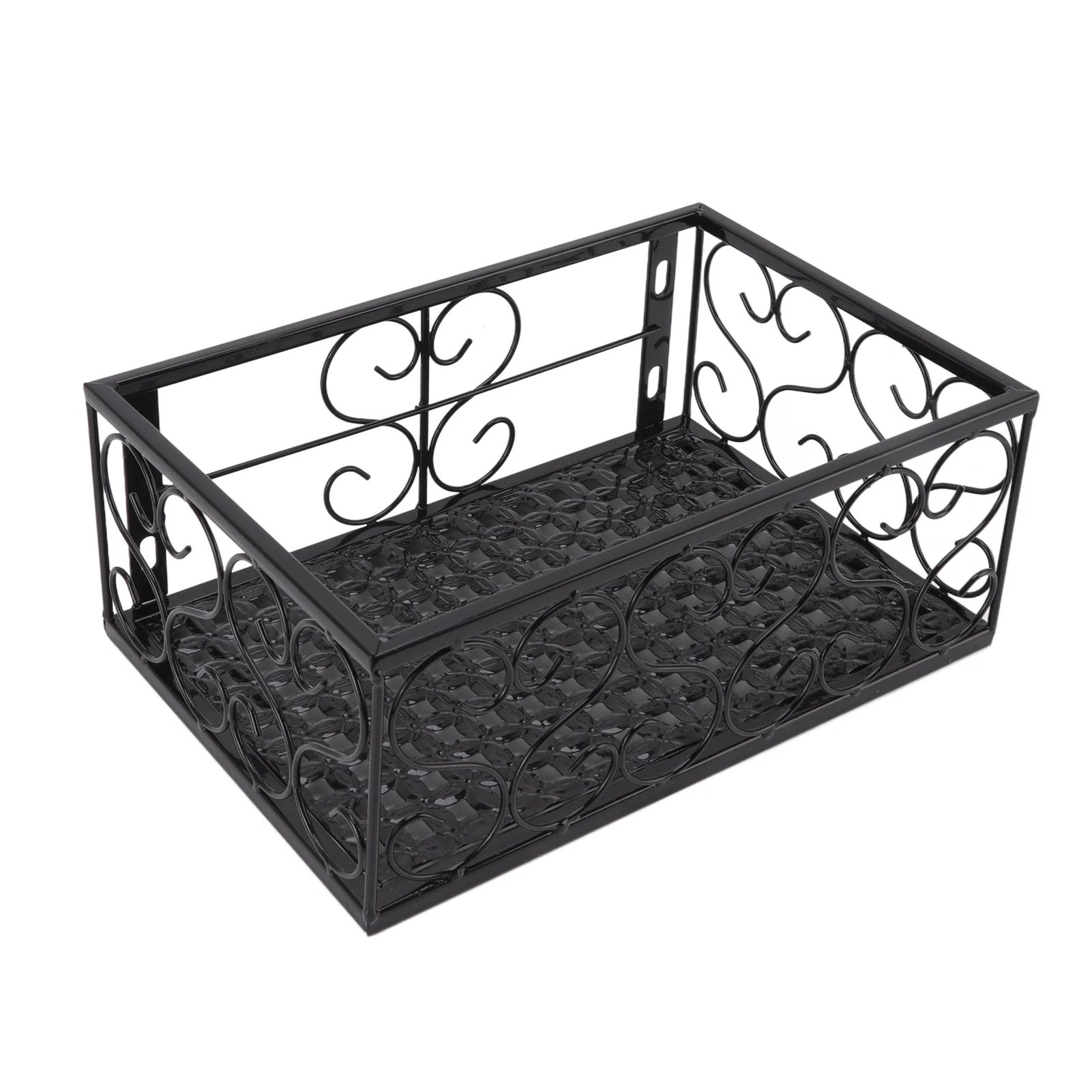 Balcony Flower Pot Stand Thickened Iron Art Decorative Patio Railing Shelf With Retainers For Home Windowsill