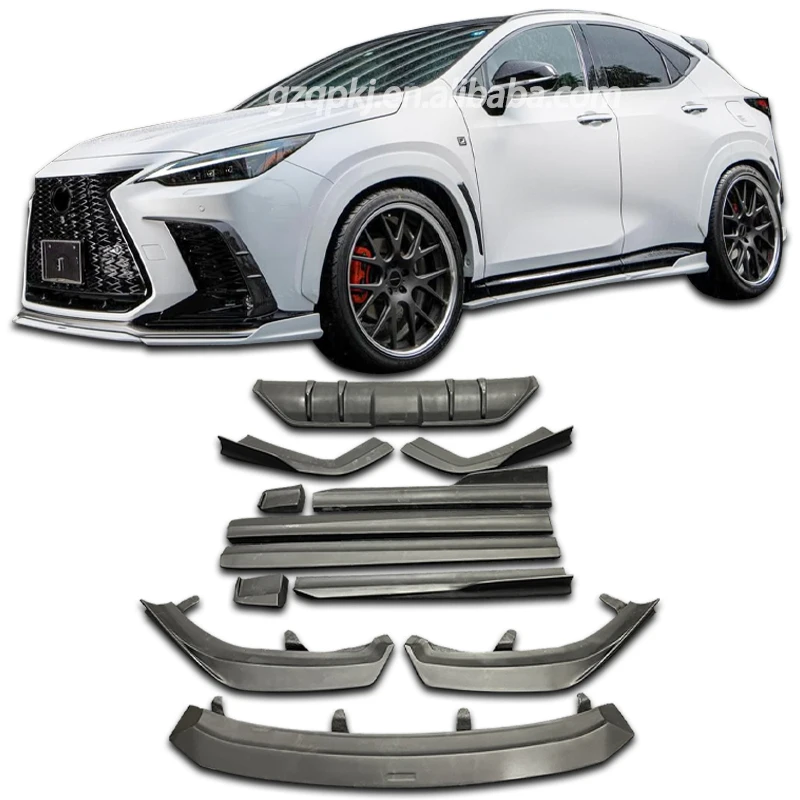 

Car Body Kit for New Lexus nx260 nx350h Body Kit ARTISAN Style Carbon Spoiler Diffuser Side Skirt Front and Rear Bumper