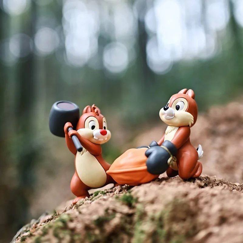 Chip y Dale Brothers, buena serie, caja ciega, figura de juguete Kawai, adornos decorativos de escritorio, juguetes para niños, regalo de cumpleaños