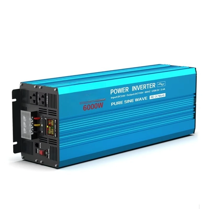 

Custom Dc 12v 24v 48v to Ac 110v 220v 230v 240v Pure Sine Wave Power Inverter 6000w 12000w