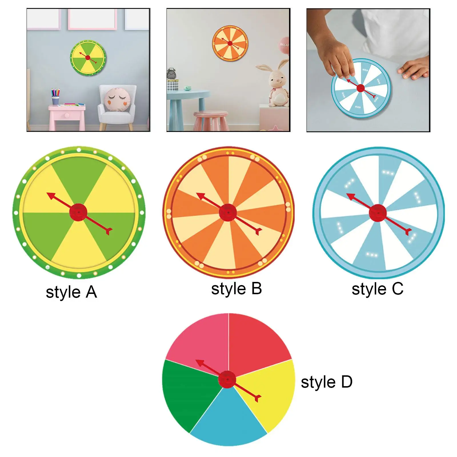 جدار جبل جائزة القرص الدوار عجلة الحظ خفيفة الوزن للأنشطة الترويجية لعبة فورتشن حانة أنشطة التدريس سوبر ماركت #1