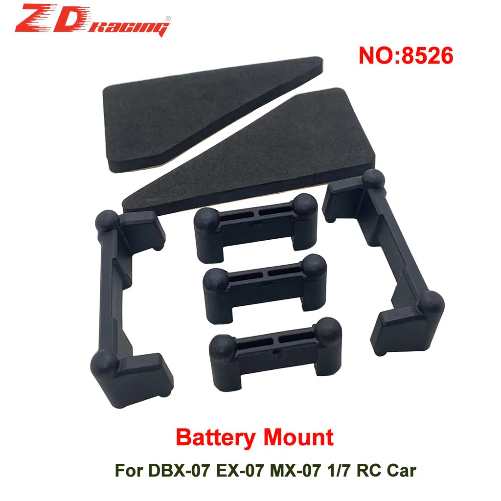 RC Remote Control Model Car Battery Mount Seat For ZD Racing DBX-07 EX-07 MX-07 1/7 RC Car Original Spare Parts #8526