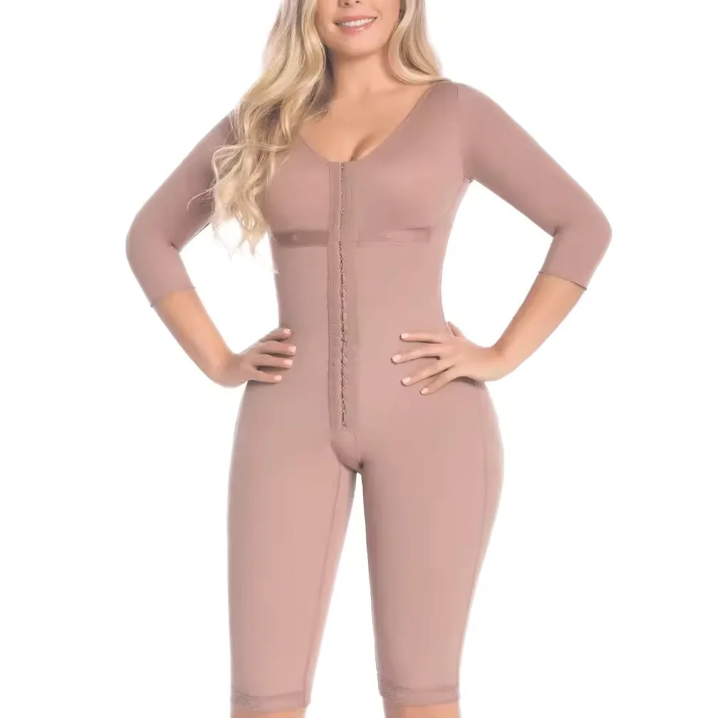 

Prayger New Compression Shapers Slimming Bodysuits Strong Control Belly Trimmer Button Hook Corset