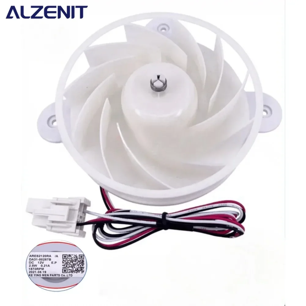 

New Cooling Fan For Samsung Refrigerator DA31-00287B ARES2120RA Fridge Radiator Freezer Parts