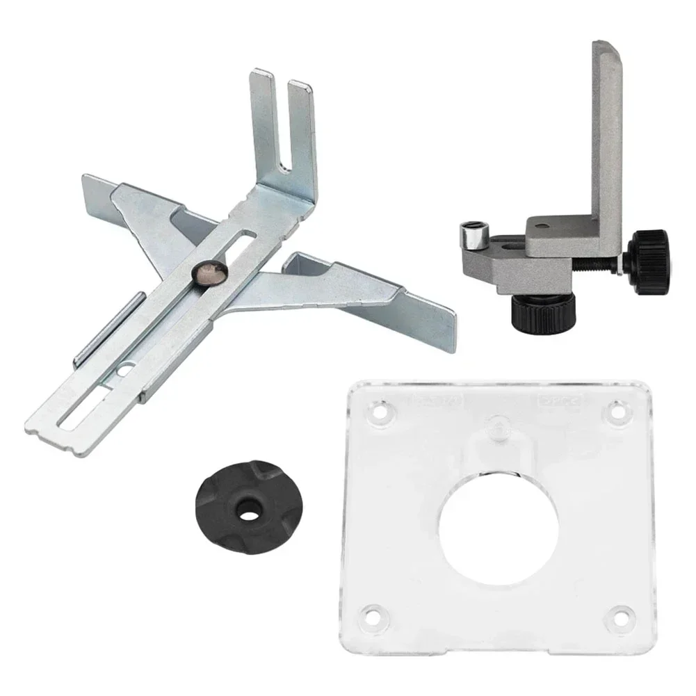 Imagem -05 - Heavy Duty Router Edge Guide Template Trimmer Construído para Durar Compatível com 3701 3703 3709