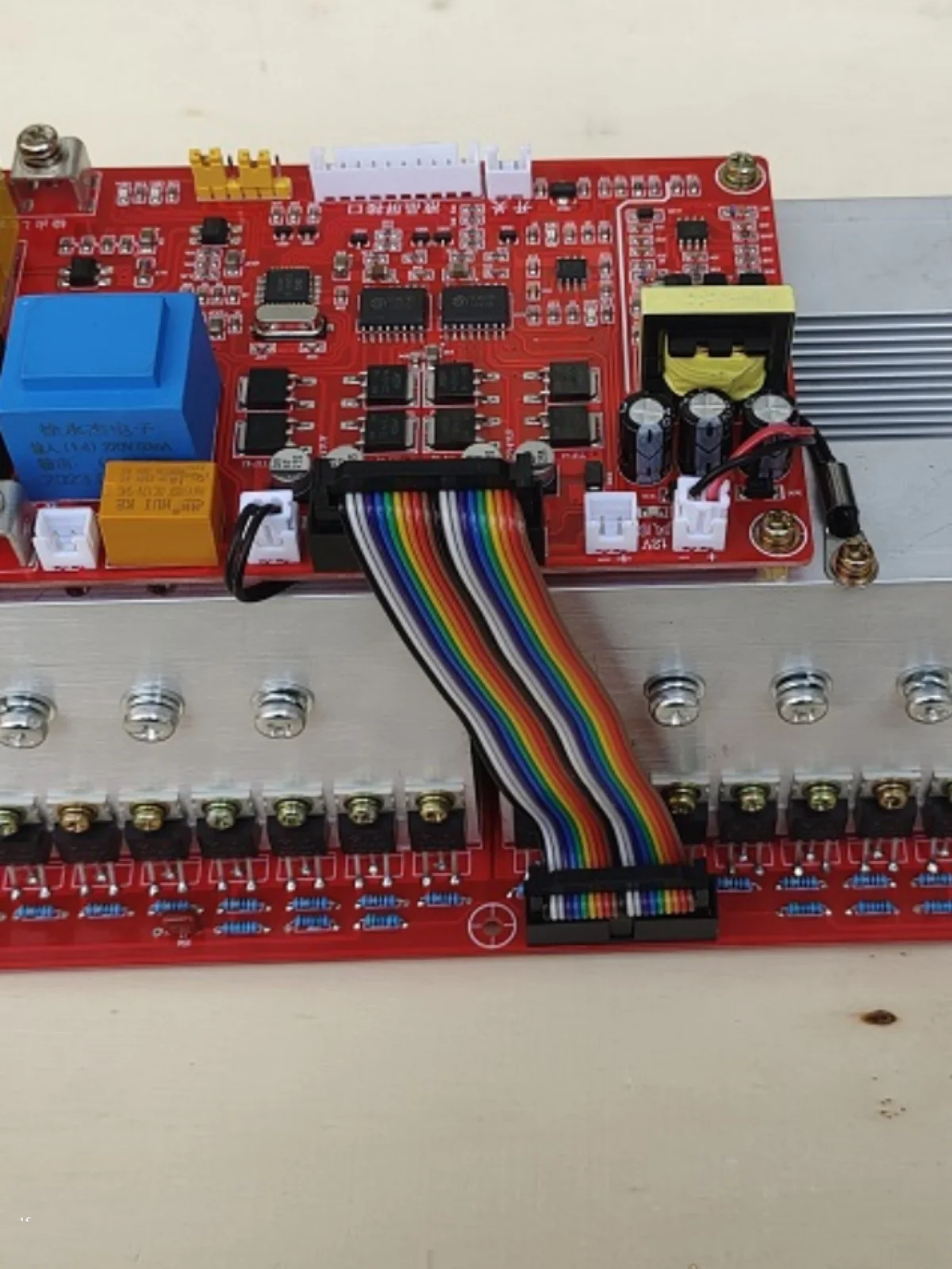 32 tube small tube 12V to 48V sine wave power frequency inverter motherboard PCB circuit board