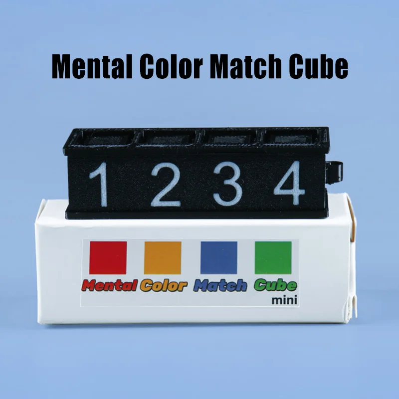 Mental Med Big Color Match Cube Stage Magic Tricks Illusions Gimmicks Mentalism Magic Props Close Up Magia Magician Psychology