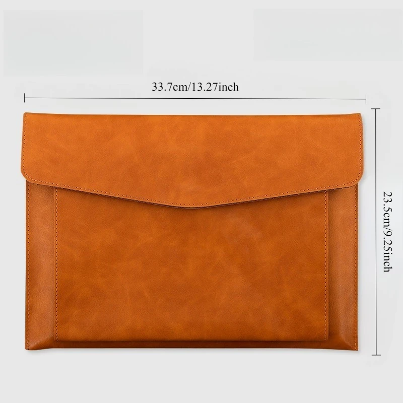 1pcs A4 Large Capacity Double Layer Document Bag Business File Folder Portable Office Paper Organizer Waterproof Briefcase