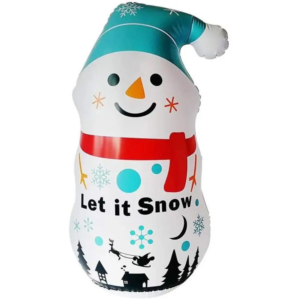 Halloween Santa Claus Inflatable Tumbler Chrismas Tall Snowman Inflatable Model Pumpkins PVC Ghost Inflatable Model Tumbler