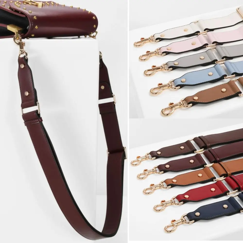 

Ремень для сумки через плечо из искусственной кожи, регулируемые прочные одинарные ремни, съемные сменные ремни для сумки, аксессуары для сумок