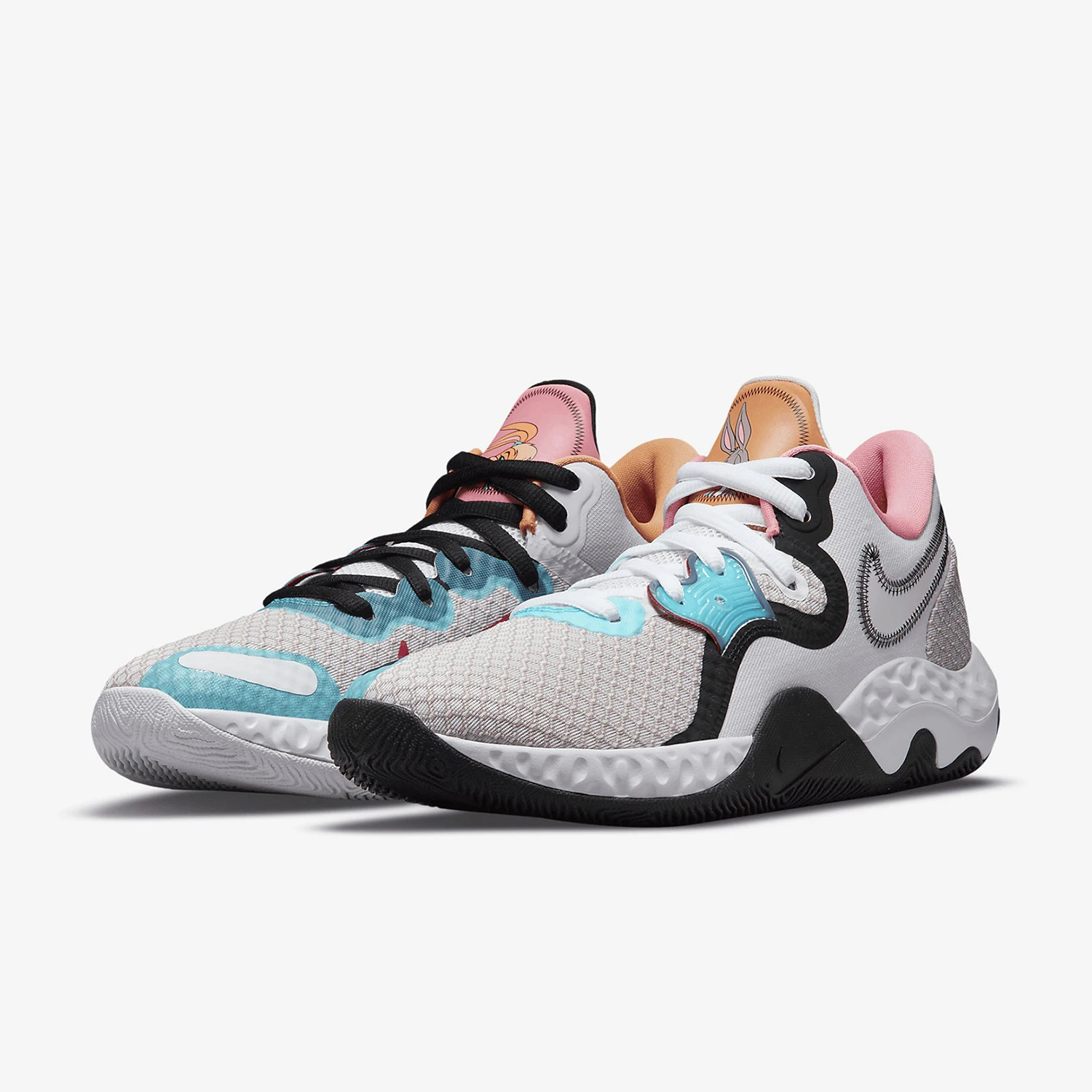 Nike genuine summer style men's and women's low cut lace up durable and fashionable basketball shoes CW3406-505