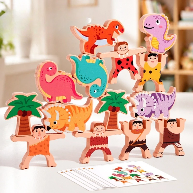 Blocchi impilabili a forma di - Wooden Blocks Stacking recensione e prezzo