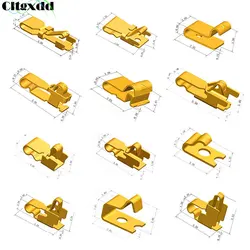 Cltgxdd 10pcs Smart Watch Antenna Shrapnel Gold-plated Spring Sheet RF Antenna Contact Wear Battery Conductive Contact Connector