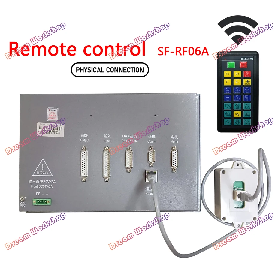 

STARFIRE SF-2100C CNC Plasma/Flame Flat Cutting Control & SF-RF06A Remote Controller kit for Gantry Cutting Machines