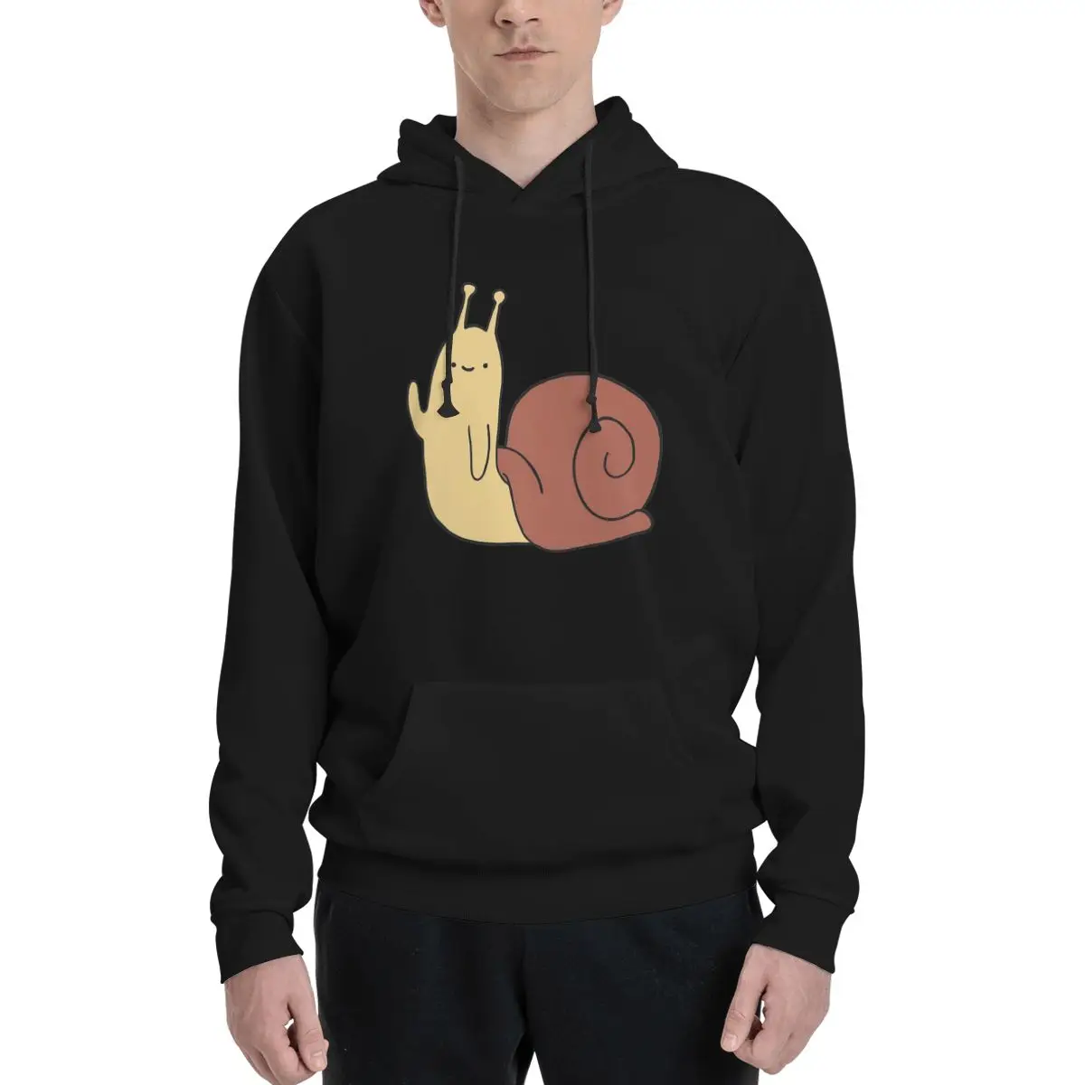 Adventure Time Snail Hoodies Men Women Casual Pullover Sweatshirts Fashion Long Sleeve Clothing Autumn Winter