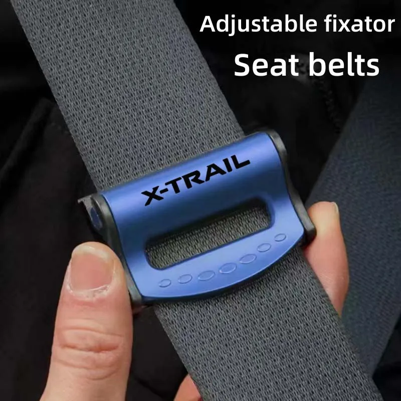 Ajustador de anclaje para cinturón de seguridad de coche, limitador de cinturón de seguridad adecuado para Nissan Xtrail X Trail T30 T31 T32, accesorios