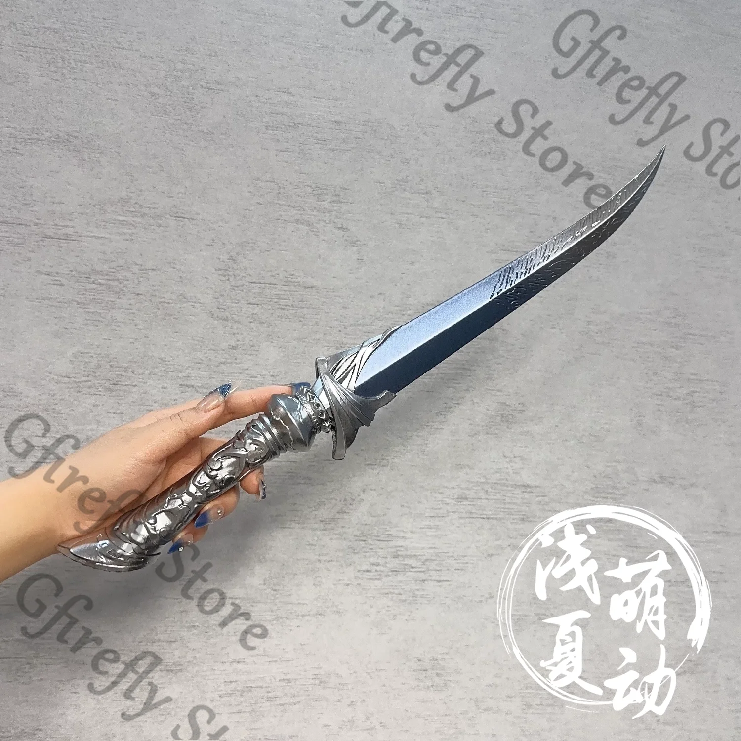 

Rafayel Short Blade Love and Deepspace Cosplay Costumes Props 3D Printing Ornaments Hallowmas Figurine Handcraft Comic-con