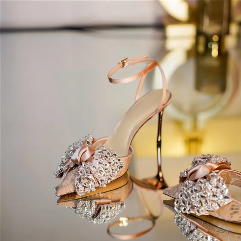 Crystal Sandals Wom… - image