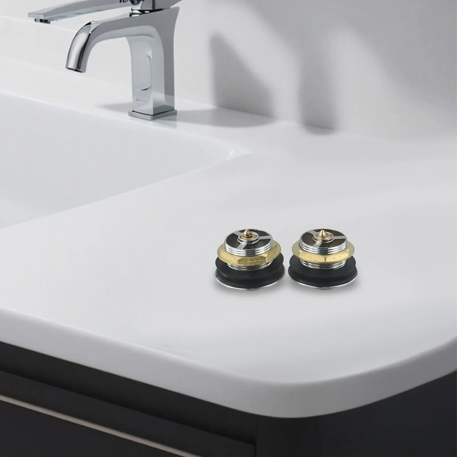 Bathroom Drain for Shower Use Engineered with Alloy and Brass Materials Push Button Water Seal for Effective Drainage