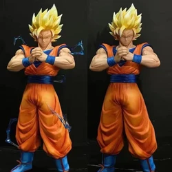 Anime Dragon Ball Ssj2 Goku Figure Son Goku Super Saiyan Action Figures 30.5cm Pvc Statue Collection Model Toys Gifts