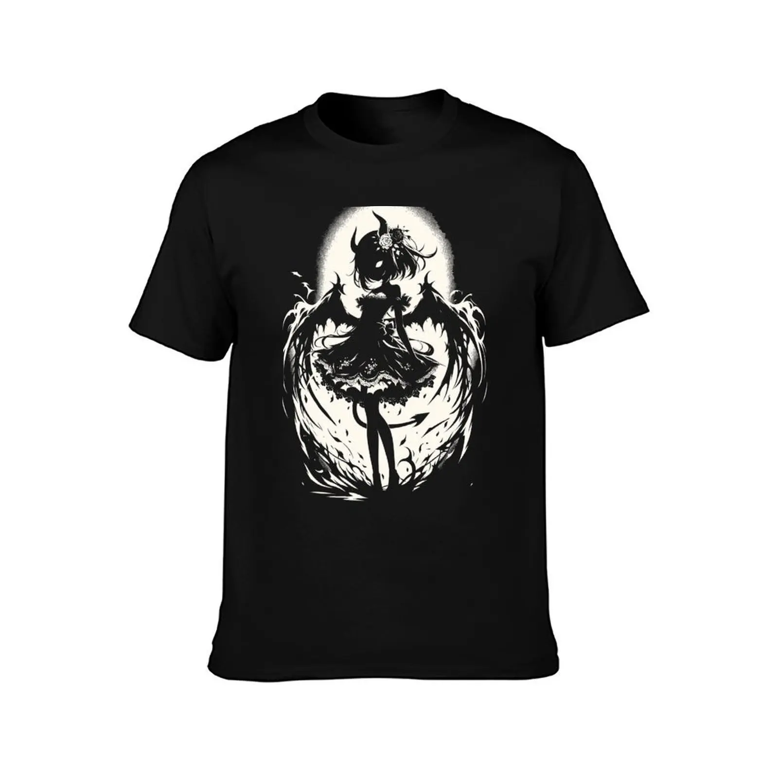 Petite Succubus - Anime Style T-Shirt Big and Tall Gym T-Shirt