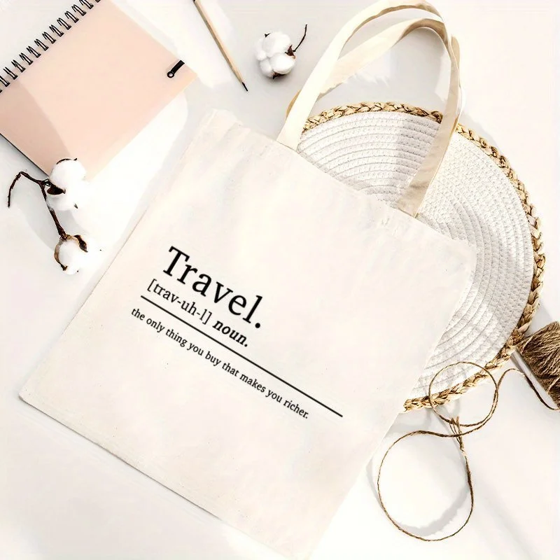 Unisex Outdoor Exploration Tote Bag - Large Capacity Durable Travel Bag with Trendy 