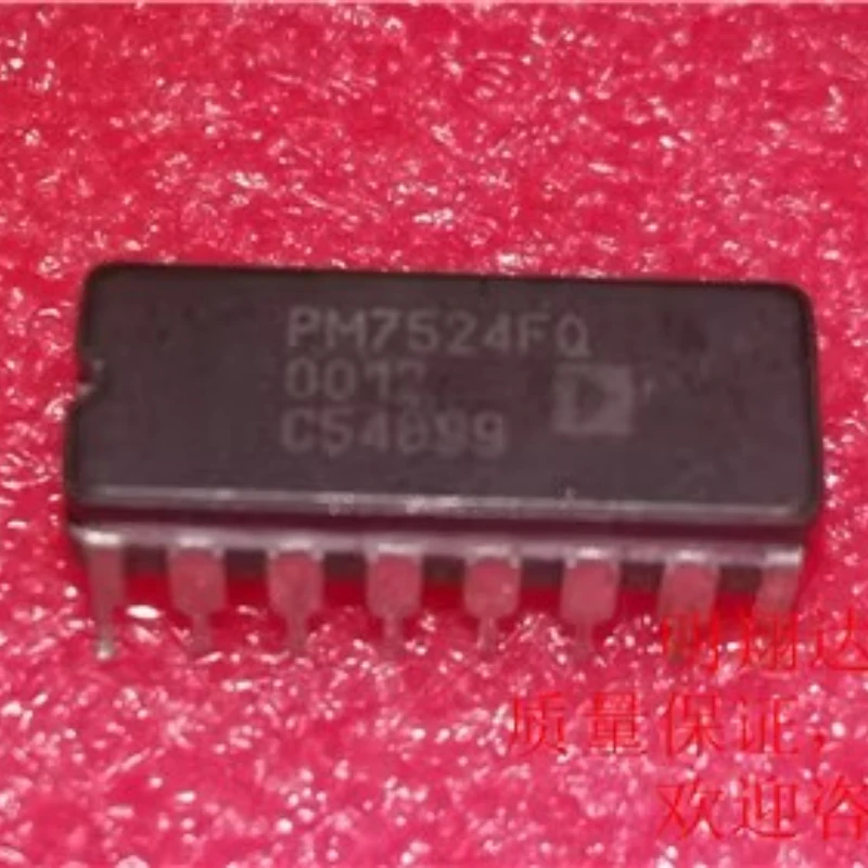 

1PCS PM7524FQ PARALLEL, 8 BITS INPUT LOADING, 8-BIT DAC, CDIP16, HERMETIC SEALED, SIDE BRAZED, CERAMIC, DIP-16