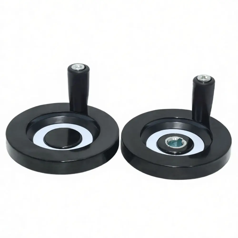 Round Handwheel For MIT Industrial Bakelite Knob Plum Shape Locking Bolt Handle Precision Mechanical Fastener Hardware