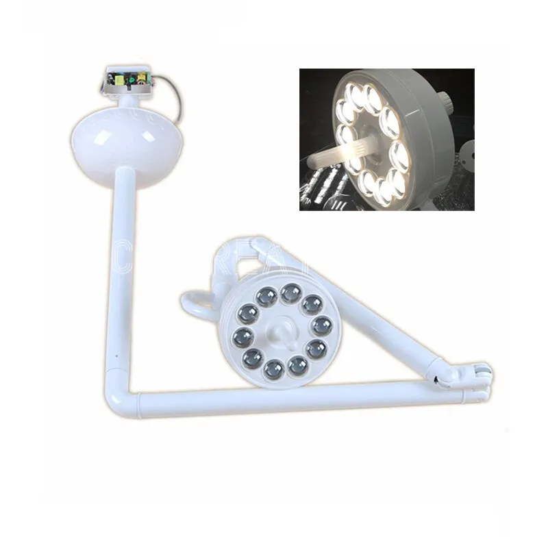 Dental Ceiling Mount Lamp Standing Cold Light Examination Shadowless Led