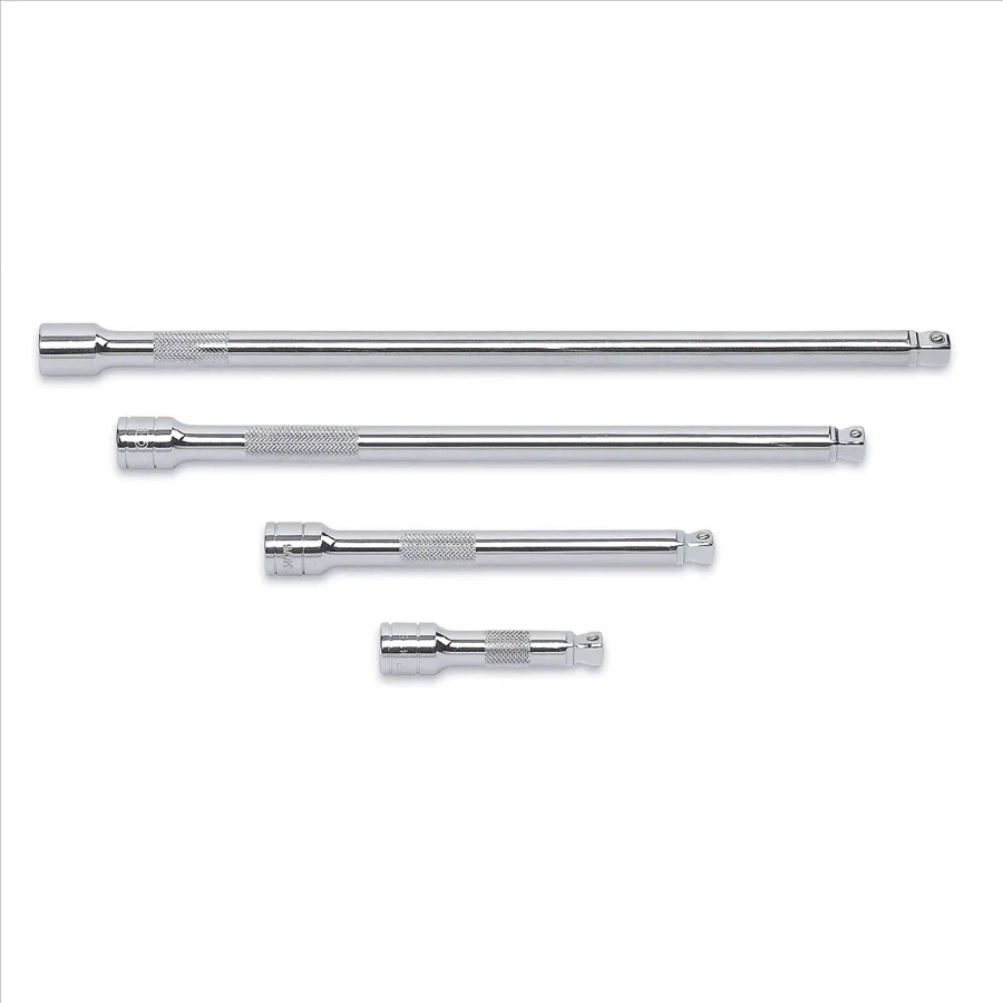 

SET EXT WBL 3/8DR 4PC for Automotive Repair and Mechanical Maintenance, Black with High-Torque Durability and Precision Fit