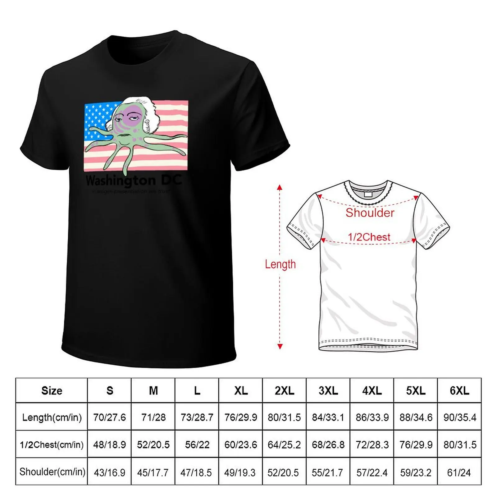 Star spangled dendrite T-Shirt t shirt man casual T-Shirt
