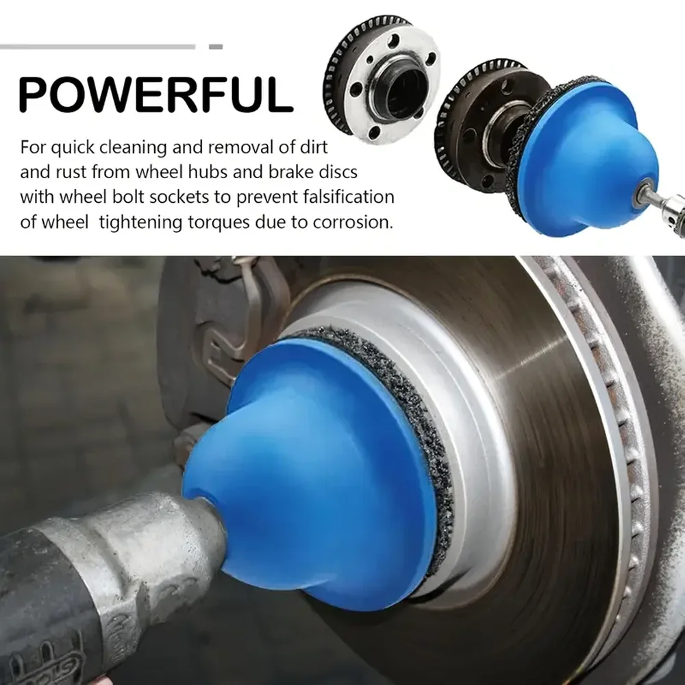 أداة طحن العجلات 150 مم، أداة تنظيف أقراص الفرامل، قضيب توصيل 1/2 بوصة، لطحن الصفائح المعدنية للسيارات، إزالة الصدأ، إزالة الطلاء، التلميع، إزالة النتوءات