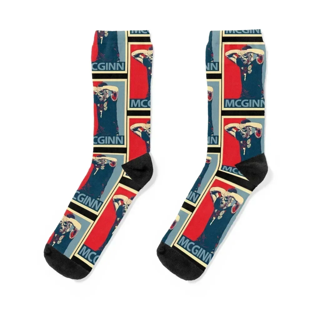 

John Mcginn Celebration Socks loose shoes anti slip football tennis Socks Women Men's