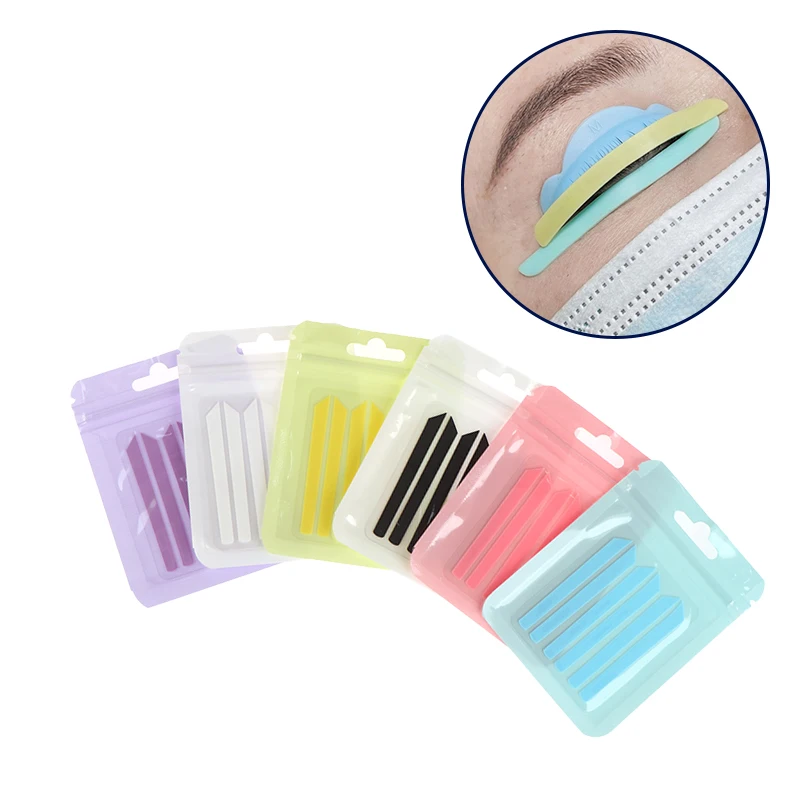 3Pairs Wimper Lifting Siliconen Streep Zachte Lashlift Krulspelden Pads Wimper Extension Perm Lint Plakband Makeup Tools