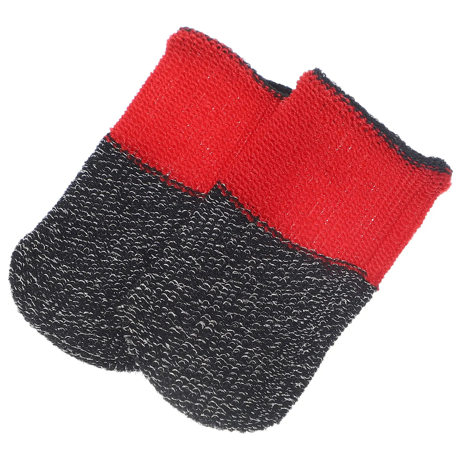 

2 Pcs Gaming Finger Sleeves Silver Fiber Thumb Grips Stylish Breathable Anti Slip Protectors Lightweight Elastic Fit Gaming