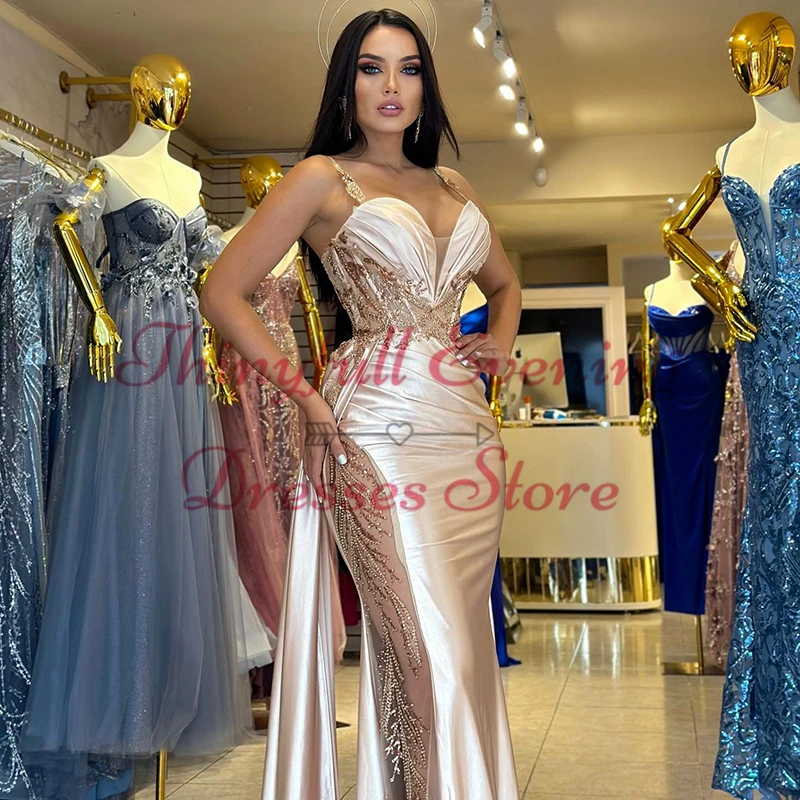 Thinyfull Formal Mermaid Prom Dresses 2024 Sweetheart Appliques Evening Party Dress Women Night Cocktail Prom Gowns Custom Size