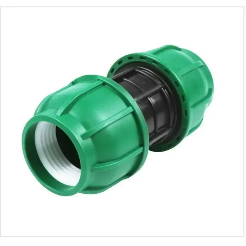 

40MM Drip Irrigation Coupling,Drip Line Irrigation Locked Barbed Coupler for Irrigation Tubing Anti Leak System Fittings