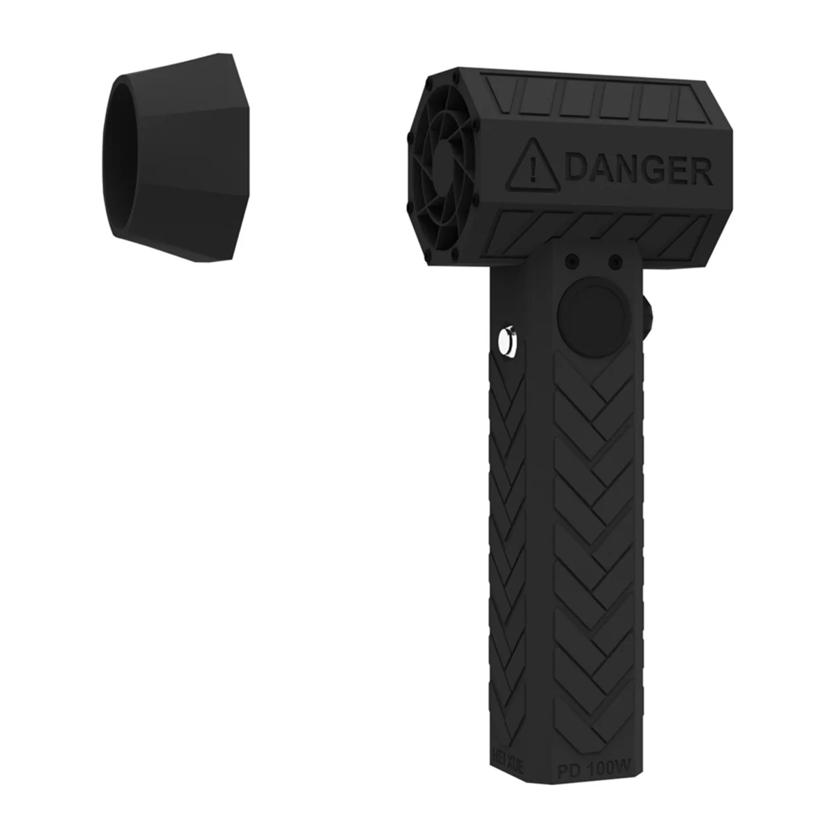 터보 제트 팬 XL 64 채널 폭력 팬 140000 RPM 1500g 추력 무단 속도 조절 TYPE-C 산업용 팬 자동차 건조기 F