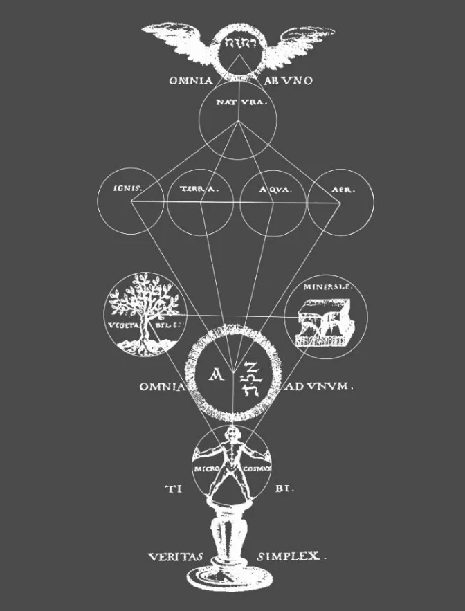 The Origins of Alchemy 17th Century Illustration T Shirt. Short Sleeve 100% Cotton Casual T-shirts Loose Top Size S-3XL